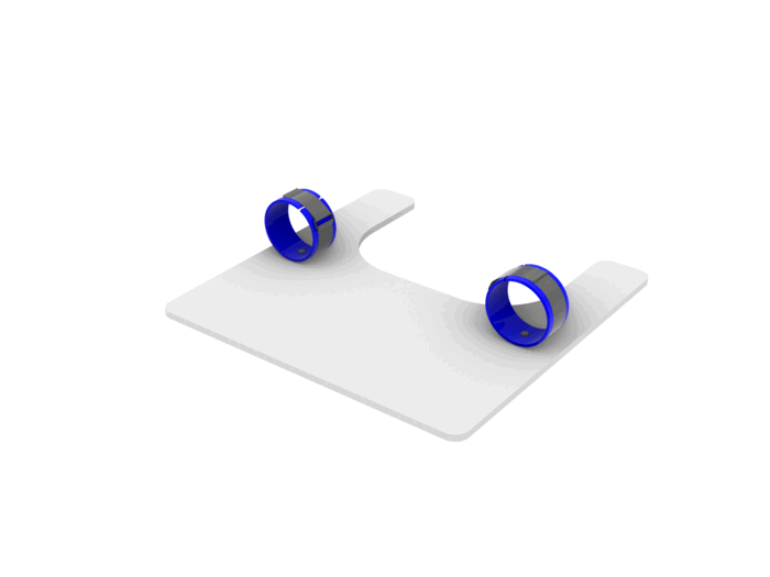 BioForm Cuff Straps to Tray