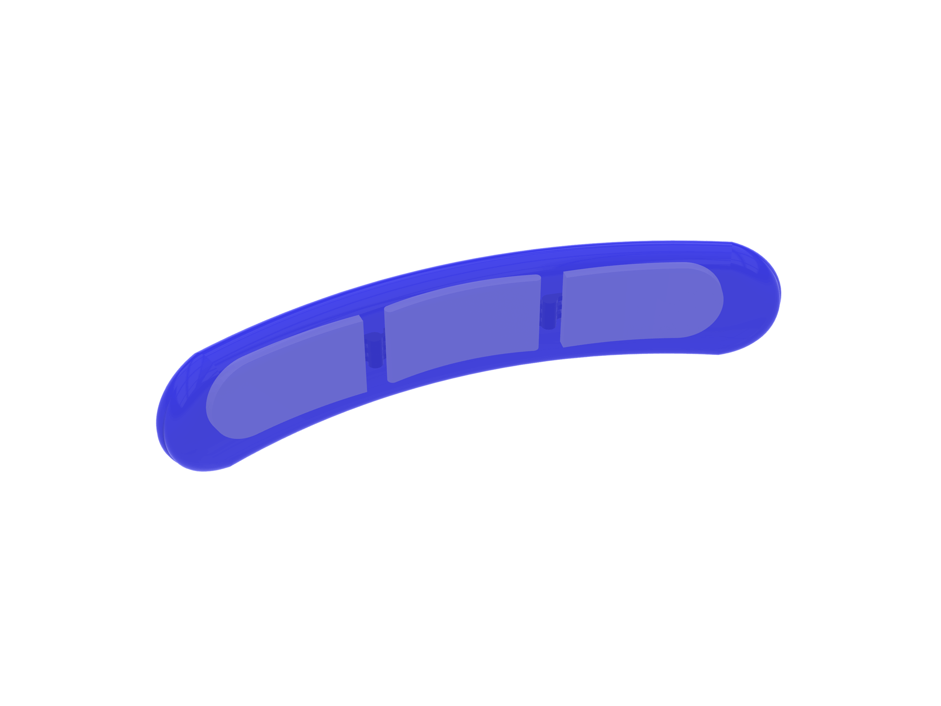 BioCurve Adjusta Headrest, X-Large three sections Low Profile Pad with Removable Height, Depth & Angle Adjustable Hardware