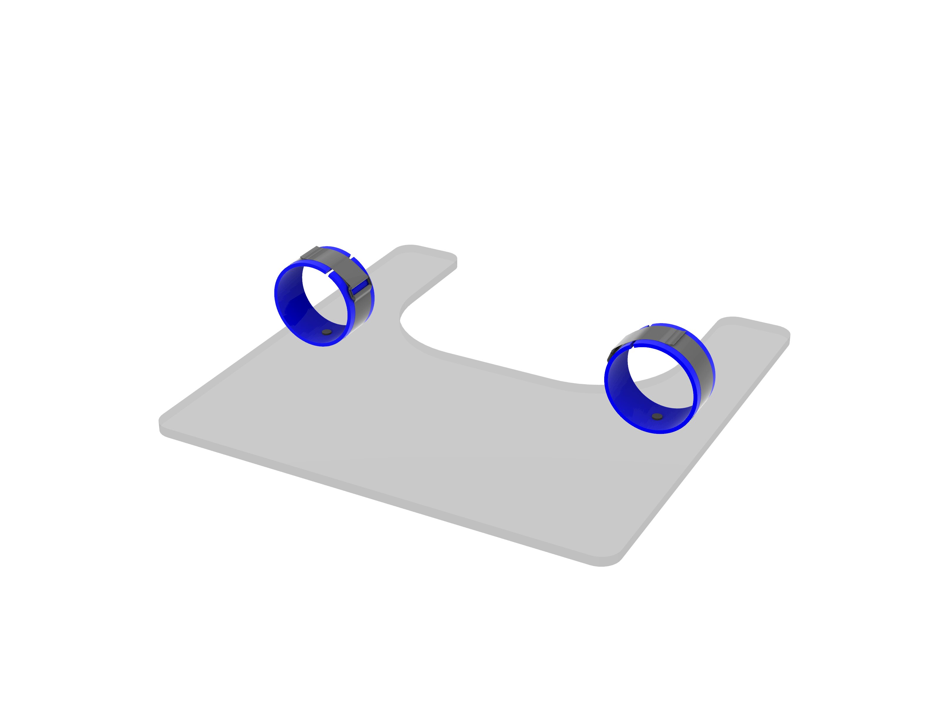 BioForm Cuff Straps to Tray