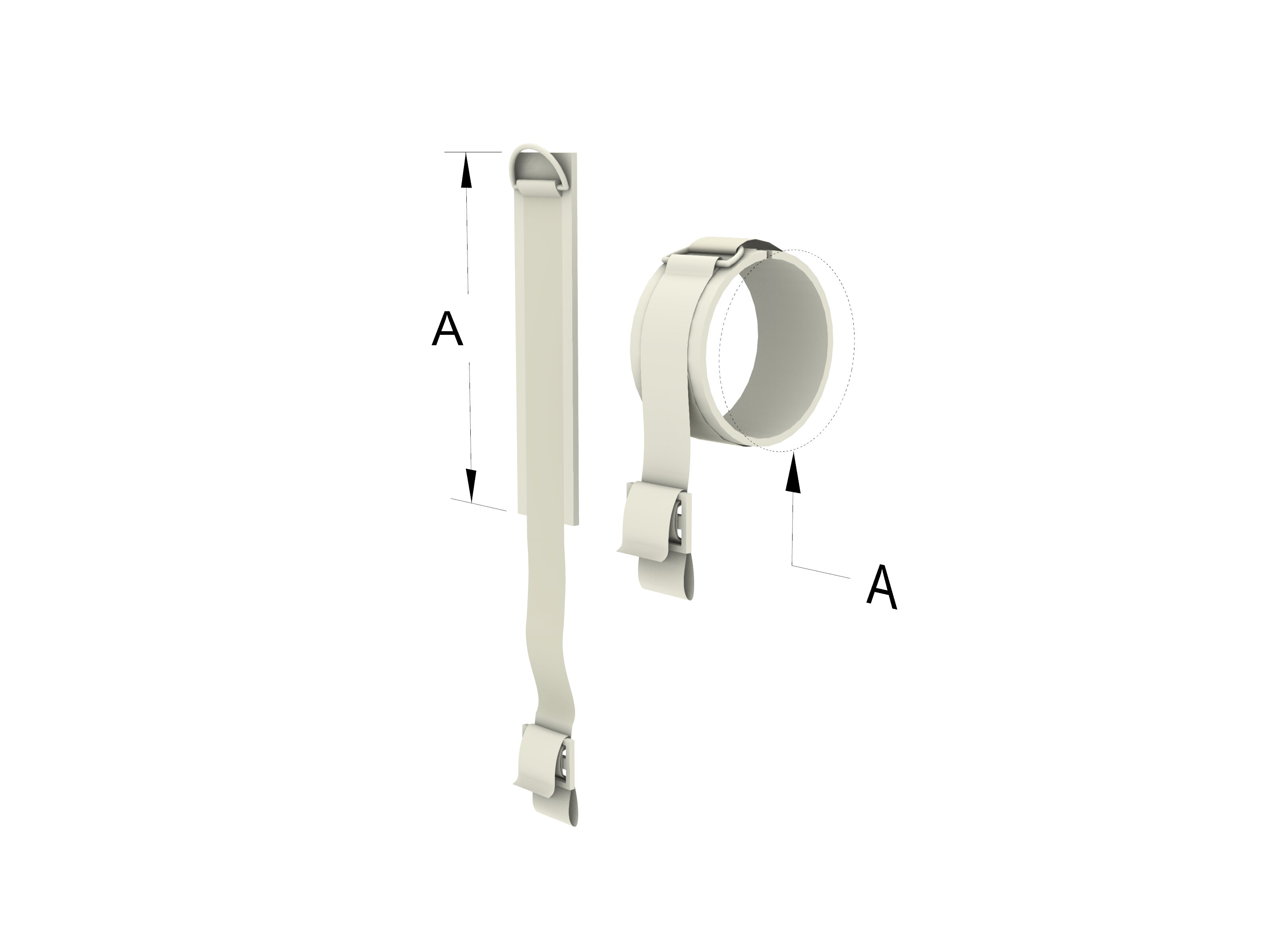 BioForm Cuff Straps to Tray