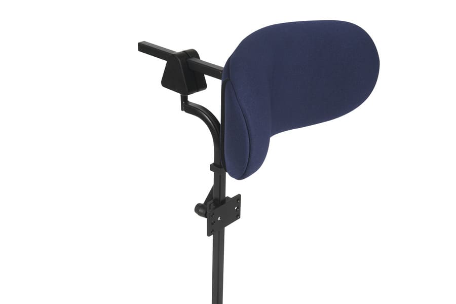 BioCurve Adjusta Headrest, X-Large three sections Low Profile Pad with Removable Height, Depth & Angle Adjustable Hardware