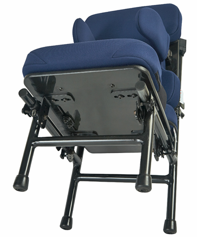 Bio ST-HD Custom Solid Seat Insert, contoured, HDPE plates (1/2"&1/4"), a 2" medium density foam pkg.,zippered Neoprene cover, steel mtg hdwr