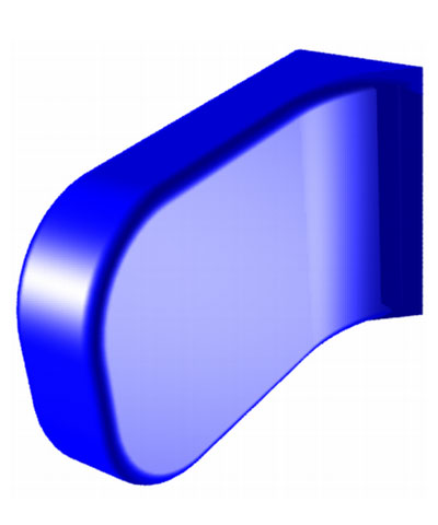 Lateral Hip/Thigh Pads, Contoured