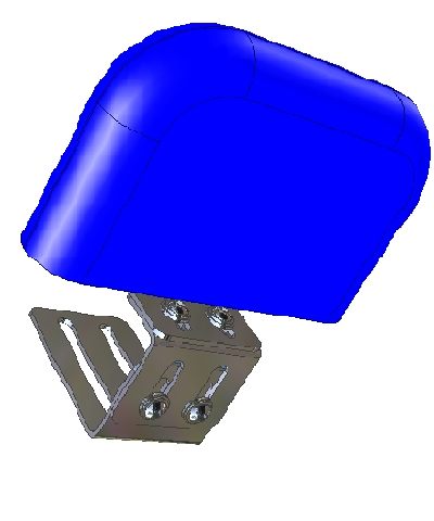 Flat Lateral Knee Support Pads