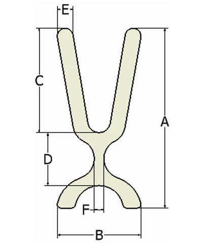 Stretch (Neoprene) Low-Profile Anterior Trunk Support