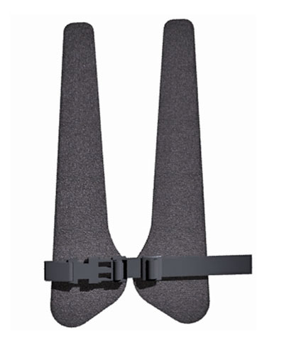 BioForm Stretch (Black Neoprene) “H”-Style Anterior Trunk Support