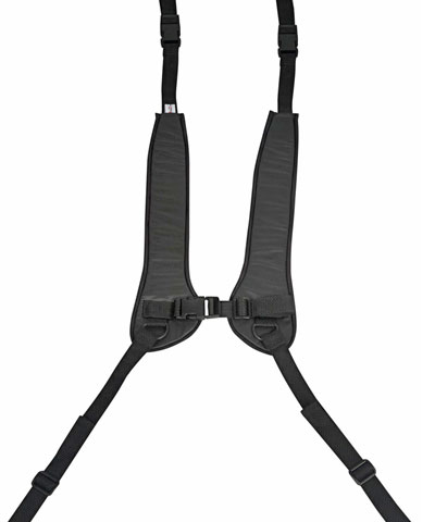 BioForm Semi-Stretch (Black Reverse Dartex) “H”-Style Anterior Trunk Support