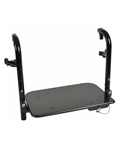 BioForm Custom Double Leg (1 piece) Flip-Up Footplate, Self Centering Locking,
