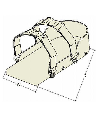BioForm Sandals and two Straps w/Velcro