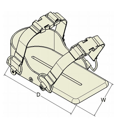 BioForm Sandals and two Straps w/Buckle