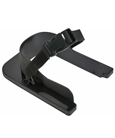 BioForm Custom Solid Heel Cups with Straps w/ Fastex Buckle