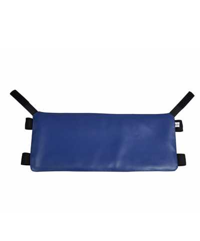 BioForm Non-Stretch Soft Black Calf Panel, Covered w/ Vinyl (Naugahyde), 4 + 2 Straps w/ Velcro Closure