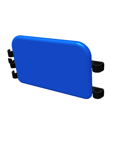 BioForm Custom Solid Calf Panel, removable hardware