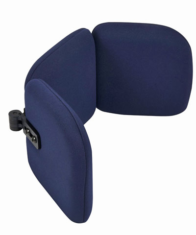 BioForm Tri-Pad Headrest with Angle Adjustable Wings