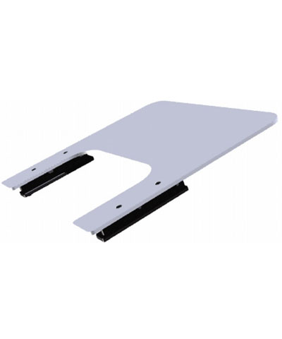 BioForm Upper Extremity Support Tray, 3/8" White Sanalite, Slides & Belt