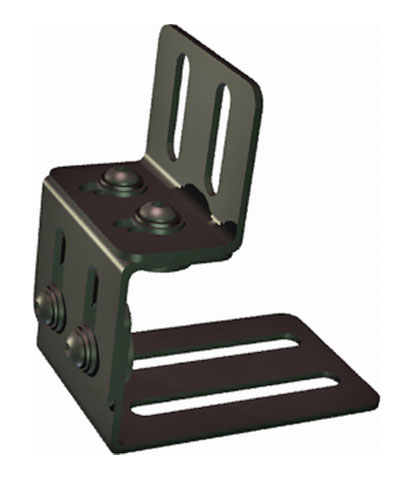 2ea.(4”x2”) + 4ea.(1.5”x2”) Adjustable Offset Bracket Kit for Lateral Trunk, Lateral Hip/Thigh or Lateral Knee Support
