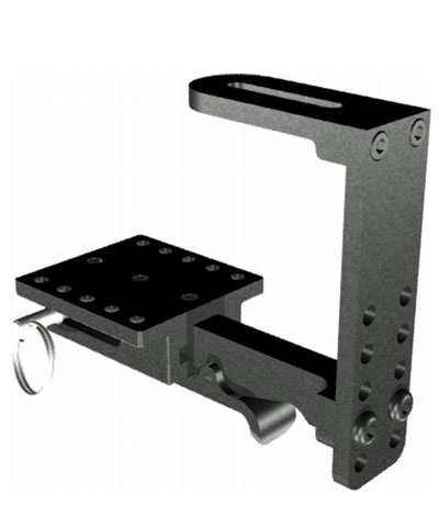 Flip Down and Removable Hardware for Medial Knee Support