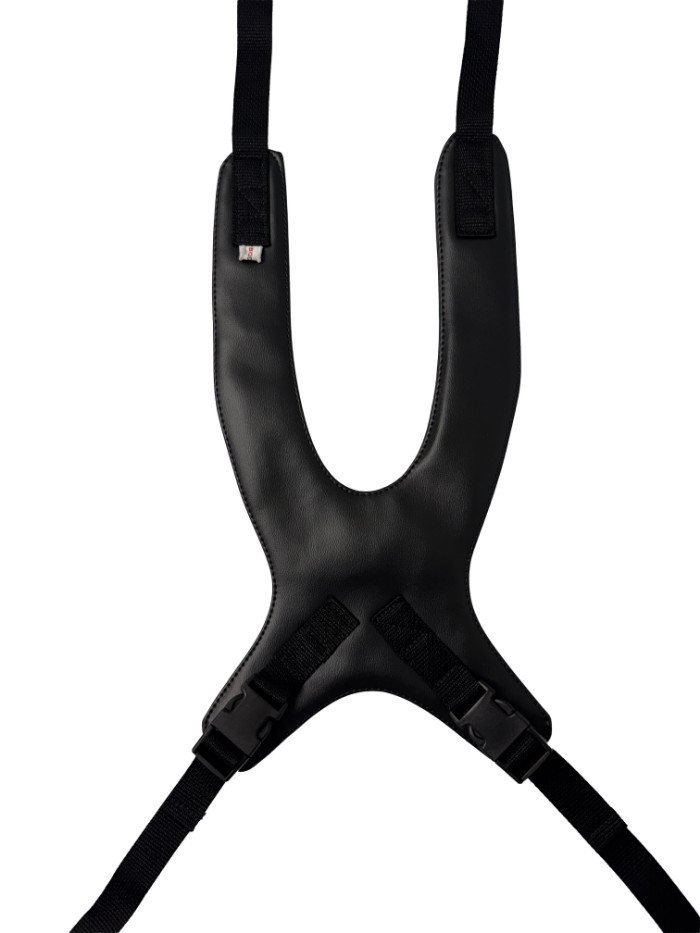BioForm Non-Stretch (Black Vinyl) Standard Anterior Trunk Support